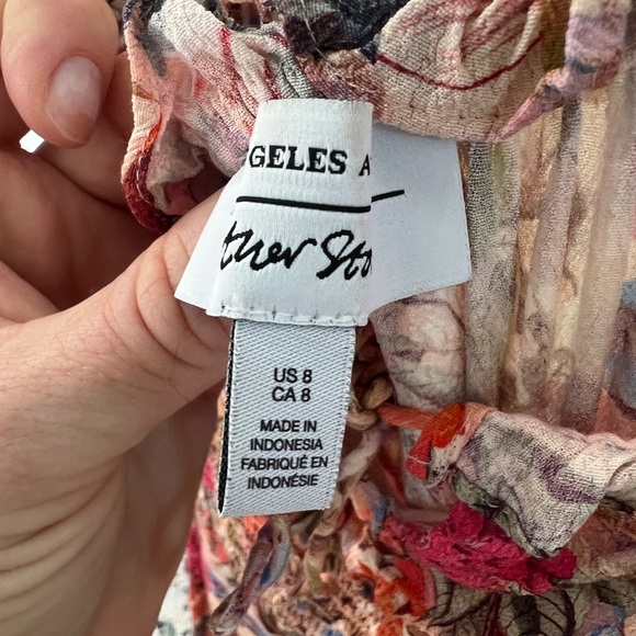 & Other Stories Floral Dress dress size 8 - Picture 5 of 8